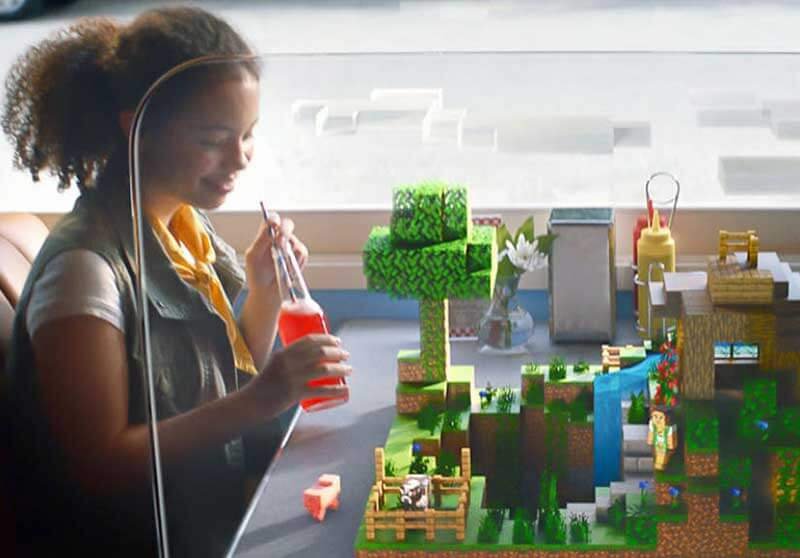 minecraft earth lego