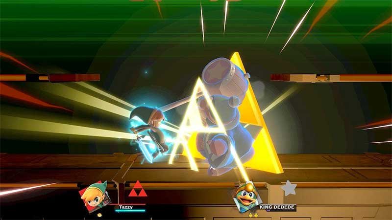 Toon Link Triforce Slash