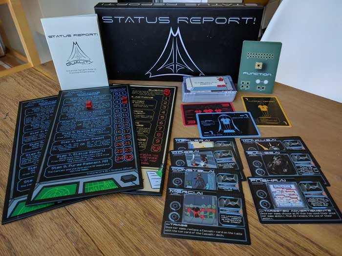 status report board game