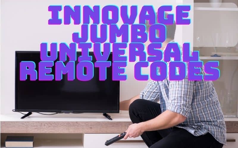 Innovage Jumbo Universal Remote Codes