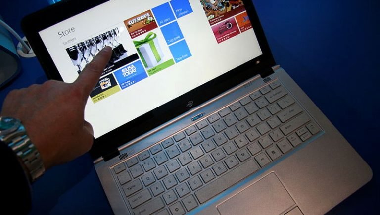 touchscreen laptop